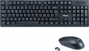 Klawiatura + mysz Equip Equip 245223 klawiatura Dołączona myszka RF Wireless QWERTY Włoski Czarny 1