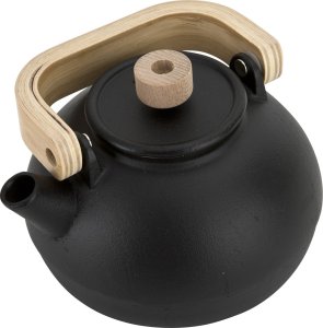 Witek Home Żeliwny czajnik 1,1 L z sitkiem SakuraTea czarny 4