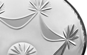 Zawiercie Huta Szkła Kryształowa owocarka 25cm Zawiercie 2