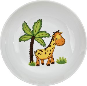 Lubiana Zestaw naczyń dla dzieci Żyrafa porcelanowy 5