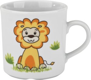 Lubiana Zestaw naczyń dla dzieci Lew porcelanowy 2
