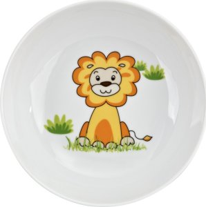 Lubiana Zestaw naczyń dla dzieci Lew porcelanowy 5