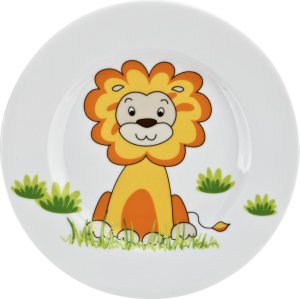 Lubiana Zestaw naczyń dla dzieci Lew porcelanowy 7