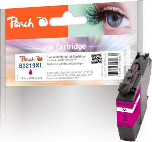 Peach Peach Magenta Ink 320285 (Compatible with Brother LC-3219XLM) 1