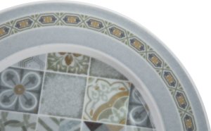 Lubiana Komplet talerzy dla 6 osób Mozaika N013 18 el. 5