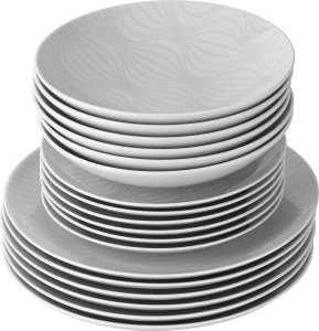 Lubiana Komplet talerzy dla 6 osób Boss Cebula N011 18 el. 11
