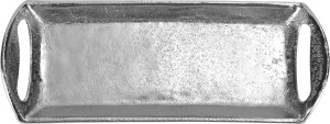 Ewax Taca dekoracyjna 32,5x12x5 cm srebrna EW2594 2