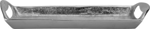 Ewax Taca dekoracyjna 32,5x12x5 cm srebrna EW2594 3
