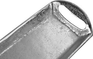 Ewax Taca dekoracyjna 32,5x12x5 cm srebrna EW2594 4