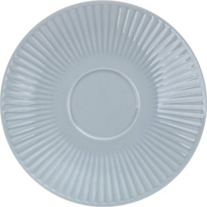 DUO Filiżanka porcelanowa 320 ml + spodek Dalia Niebieska 5