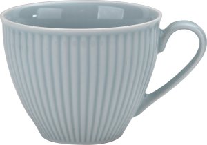 DUO Filiżanka porcelanowa 320 ml + spodek Dalia Niebieska 6