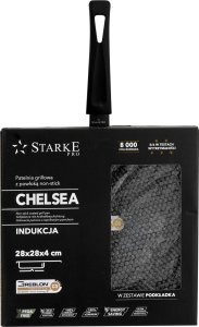 Patelnia Starke pro grillowa 28cm 8