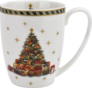 DUO Kubek porcelanowy 350ml CHRISTMAS TREE 1