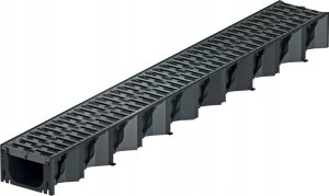 ACO ACO HEXALINE 2.0 PLASTIC CHANNEL BLACK 2