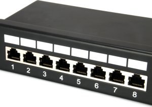 Equip Equip Patchpanel 24x RJ45 Cat5e 19" FTP 1HE      schwarz 3
