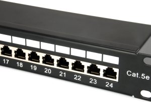 Equip Equip Patchpanel 24x RJ45 Cat5e 19" FTP 1HE      schwarz 5