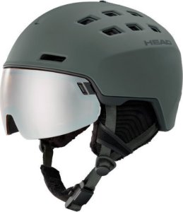 Head Kask z przyłbicą szybą HEAD Radar Nightgreen 2023 1