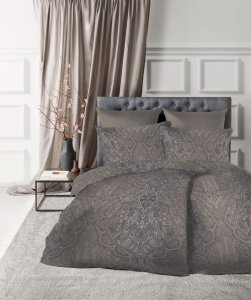 Fleuresse Pościel adamaszkowa 155x200 cm 484313/1 Caviar 2