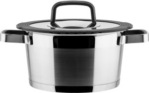 Vinzer Komplet 4 garnków + pokrywki i stojak Moderno 50031 7