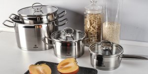 Vinzer Komplet garnków 9 el. Universum Compact 3