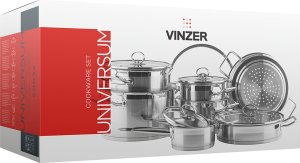 Vinzer Komplet garnków 9 el. Universum Compact 4