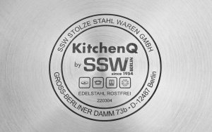 SSW Garnek z pokrywą 20 cm Comfort Kitchenq 8