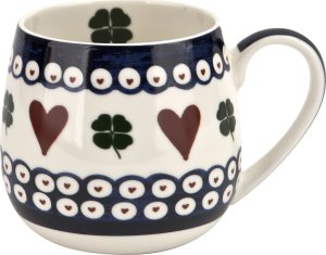 DUO Kubek porcelanowy baryłka 430 ml Indigo 3 1