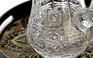 Zawiercie Huta Szkła Dzbanek kryształowy 1 L 1890/4 8