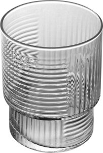Glasmark Szklanka 320 ml w prążki Glasmark GLS320 2