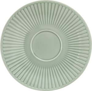 DUO Filiżanka porcelanowa 320 ml + spodek Dalia Zielona 4