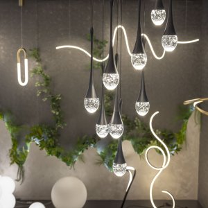 Lampa wisząca Azzardo Lampa DALMA 14 ROUND 6