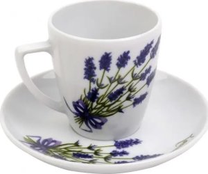 Lubiana Filiżanka 200 ml + spodek Beata/Sonia Lawenda 2