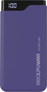 Powerbank Realpower Powerbank PB-15000C       Navy Blue      15.000mAh 3