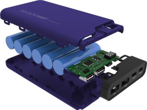 Powerbank Realpower Powerbank PB-15000C       Navy Blue      15.000mAh 6