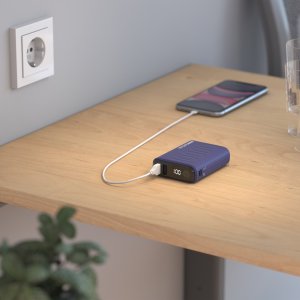 Powerbank Realpower RealPower Powerbank PB-10000 PD+    Navy Blue      10.000mAh 7