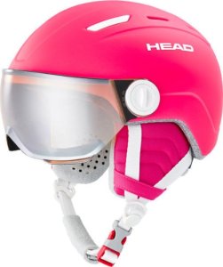 Head Kask z przyłbicą szybą HEAD Maja Visor Pink 2023 1