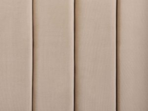 Beliani Łóżko welurowe z ławką 160 x 200 cm beżowe NOYERS 13