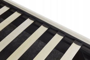 Beliani Łóżko z pojemnikiem welurowe 160 x 200 cm złamana biel VINCENNES 6