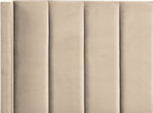 Beliani Łóżko welurowe 160 x 200 cm beżowe VILLETTE 7