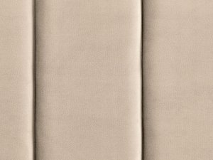 Beliani Łóżko welurowe 160 x 200 cm beżowe VILLETTE 9