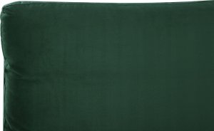 Beliani Łóżko welurowe 180 x 200 cm zielone MELLE 9