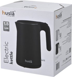 Czajnik Husla Czajnik elektryczny 1,5 L Husla czarny 73917 9