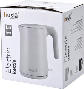 Czajnik Husla Czajnik elektryczny 1,5 L Husla biały 73916 9