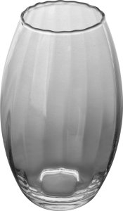 Krosno Wazon szklany Optyk 23,5cm 1