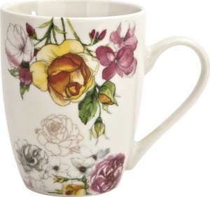 Veroni Kubek porcelanowy Rosen 330ml 1