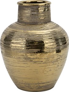 Art-Pol Wazon ceramiczny 28 cm złoty AP171396 1