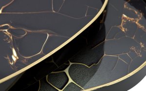 Art-Pol Taca dekoracyjna 44x29,5x3,5 cm owalna duża Tulum 5