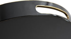 Art-Pol Taca dekoracyjna 44x29,5x3,5 cm owalna duża Tulum 6