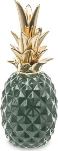 Art-Pol Dekoracja z ceramiki Ananas zielono-złoty 131490 1