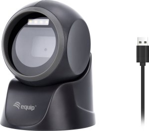 Czytnik kodów kreskowych Equip Equip 351027 czytnik kodów kreskowych Przymocowany czytnik kodów kreskowych 1D/2D LED Czarny 5